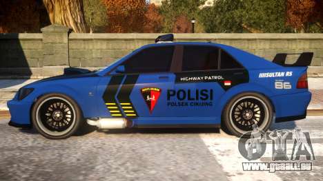 All New Karin Sultan Indonesia Police für GTA 4
