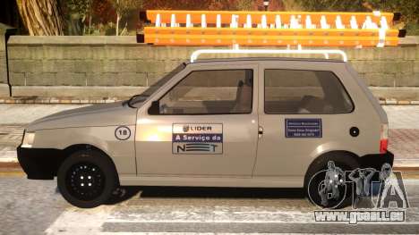 Fiat Uno com Escada pour GTA 4
