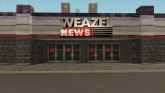 Le WEAZEL News bâtiment pour GTA San Andreas