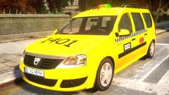 Dacia Logan MCV Taxi für GTA 4