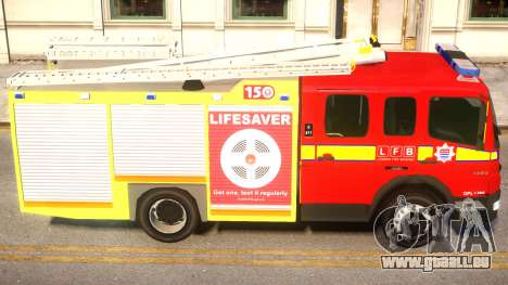 London Fire Brigade Atego Fire Appliance pour GTA 4