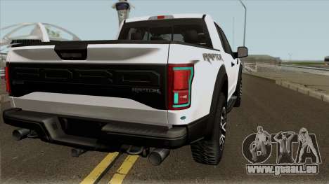 Ford F150 Raptor 2017 pour GTA San Andreas