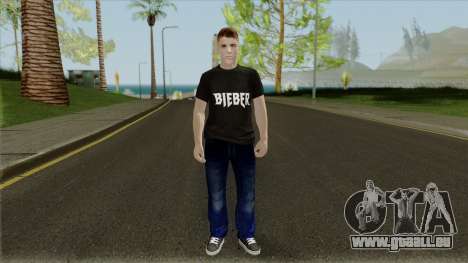 Justin Bieber pour GTA San Andreas