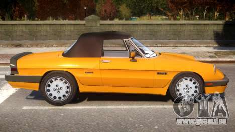 1986 Alfa Romeo Spider 115 v1.0 pour GTA 4