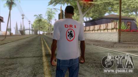 Nouveau CJ t-shirt D. R. I. pour GTA San Andreas