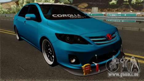 Toyota Corolla Society Vnzla für GTA San Andreas