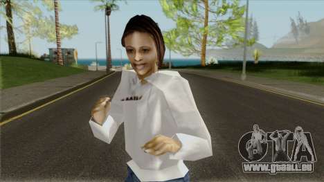 Das Mädchen im sweatshirt für GTA San Andreas