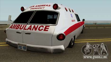 Old Ambulance für GTA San Andreas
