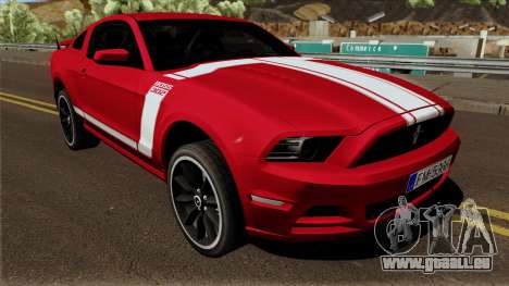 Ford Mustang Boss 302 für GTA San Andreas