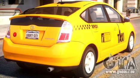 Toyota Prius II Liberty City Taxi pour GTA 4