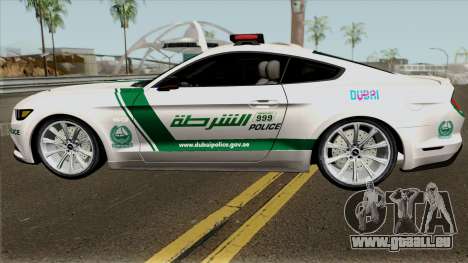 Ford Mustang GT 2015 Dubai Police RedBull Dubai für GTA San Andreas