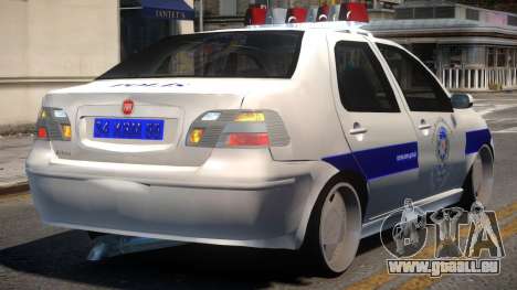 Fiat Albea Turk Police für GTA 4