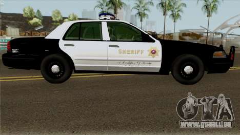 Ford Crown Victoria Police Interceptor (SASD) v1 pour GTA San Andreas