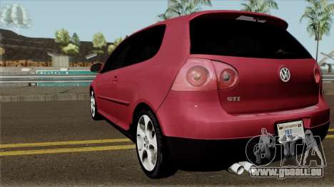 Volkswagen Golf Mk5 GTI pour GTA San Andreas