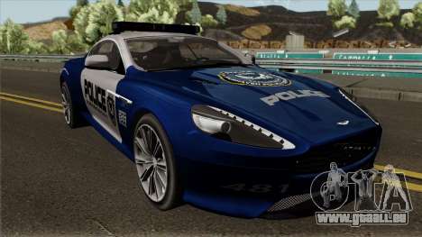 Aston Martin Virage 2011 FCPD pour GTA San Andreas