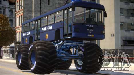 Bus Monster Truck V3 für GTA 4