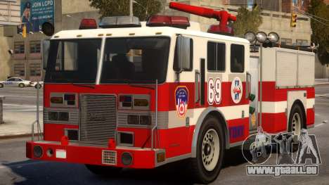 Fire Truck Real New York pour GTA 4