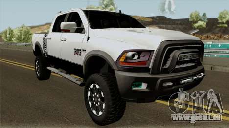 Dodge Ram 2500 Power Wagon 2018 pour GTA San Andreas