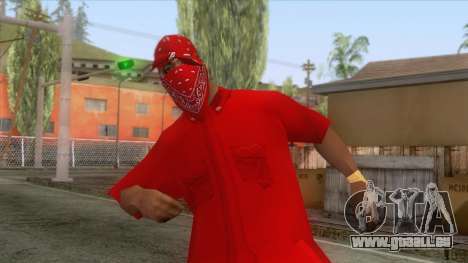 Crips & Bloods Ballas Skin 6 für GTA San Andreas