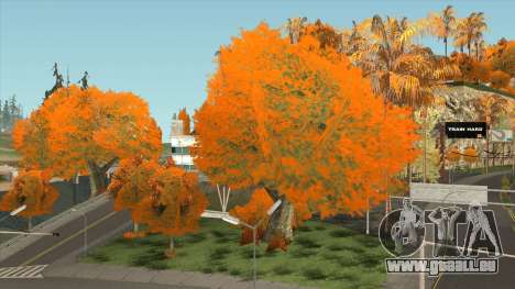 Herbst Blätter auf den Bäumen v1.0 für GTA San Andreas