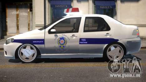 Fiat Albea Turk Police pour GTA 4