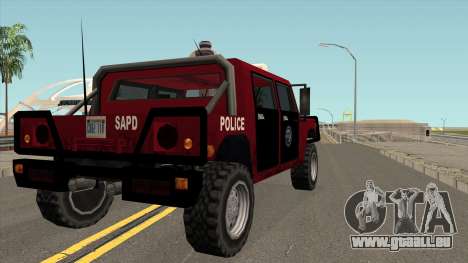 Patriote de la Police dans le style de SA pour GTA San Andreas