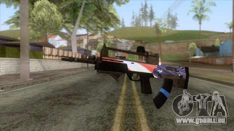 The Doomsday Heist - Assault Rifle v2 für GTA San Andreas