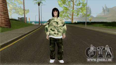 Bmost en tenue de Camouflage pour GTA San Andreas