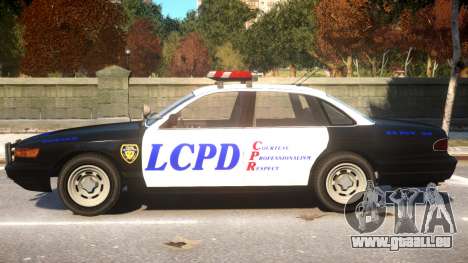 GTA 5 Vapid Police für GTA 4