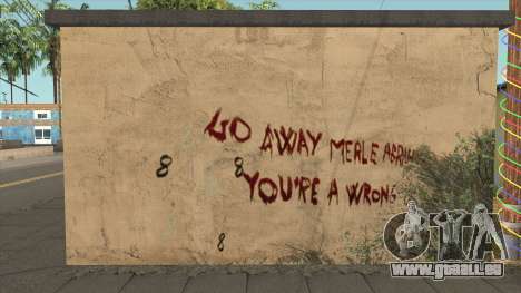 The Infinity Killer Merle Abrahams (GTA 5 Wall) pour GTA San Andreas