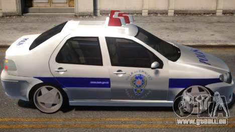 Fiat Albea Turk Police pour GTA 4