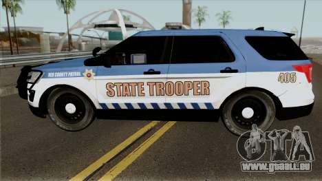 Ford Explorer 2012 Red County Police pour GTA San Andreas