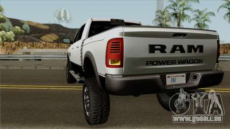 Dodge Ram 2500 Power Wagon 2018 pour GTA San Andreas