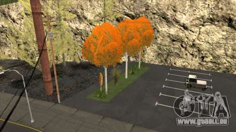 Feuilles d'automne sur les Arbres v1.0 pour GTA San Andreas