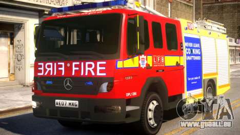 London Fire Brigade Atego Fire Appliance für GTA 4