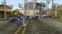 M-16 Camo URB Azul pour GTA San Andreas