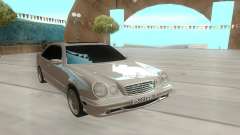 Mercedes-Benz E55 W210 белый für GTA San Andreas