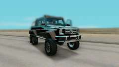 Mercedes-Benz G63 AMG 6X6 pour GTA San Andreas