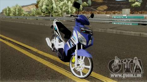 Yamaha Nouvo Z Blue STD für GTA San Andreas