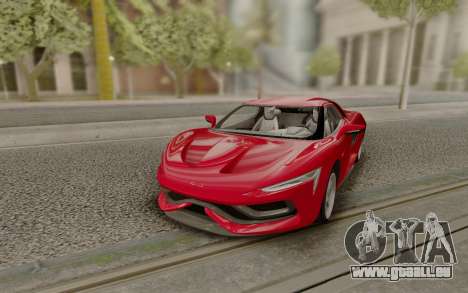 2016 Genesi Model 5 Concept pour GTA San Andreas