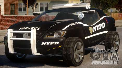 Volkswagen Concept T NYPD für GTA 4