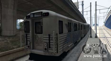 GTA 5 2008 Liberty City Metro Train