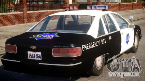 1991 Chevrolet Caprice pour GTA 4