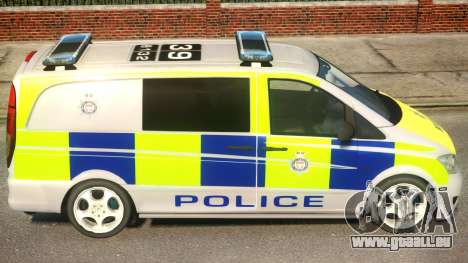 Mercedes-Benz Vito Police V.1.3 für GTA 4
