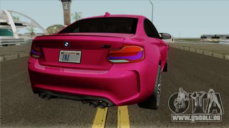 BMW M2 Competition 2018 pour GTA San Andreas