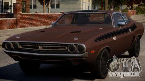 Dodge Challenger 1971 PJ6 pour GTA 4