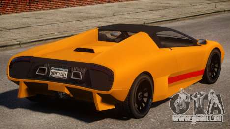 Pegassi Infernus S Roadster für GTA 4