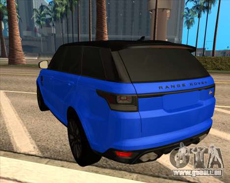 Range Rover SVR pour GTA San Andreas