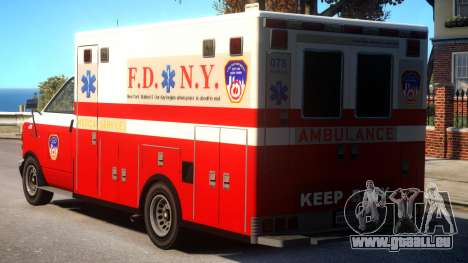 Ambulance New York City für GTA 4