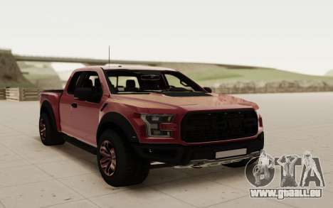 Ford Raptor F150 2017 pour GTA San Andreas